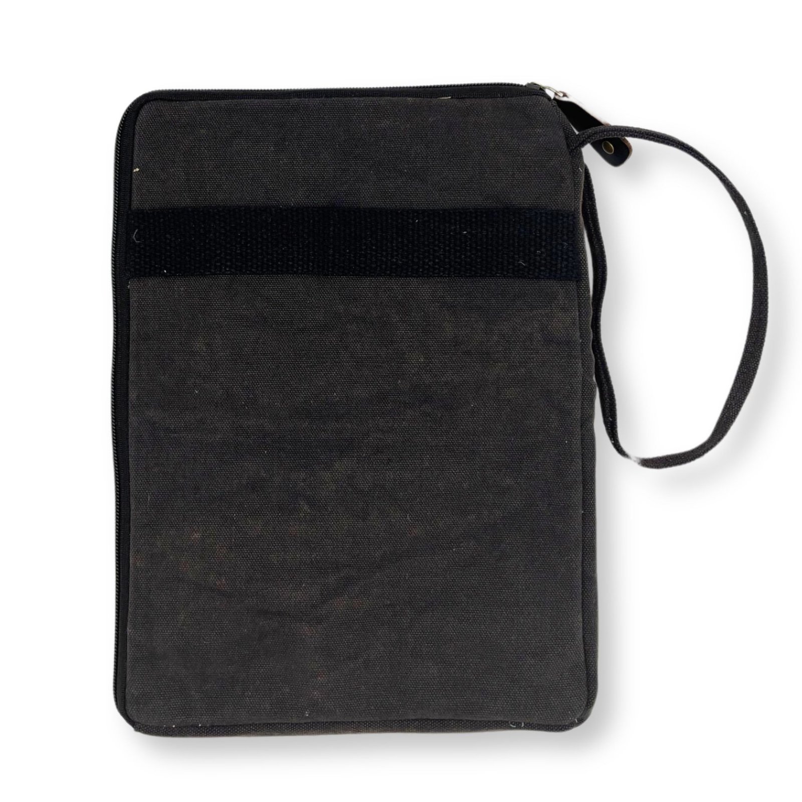 Stonewashed Antracitové Puzdro na Tablet Stonewashed Plátené Puzdro na Tablet Antracit – Obrázok 3