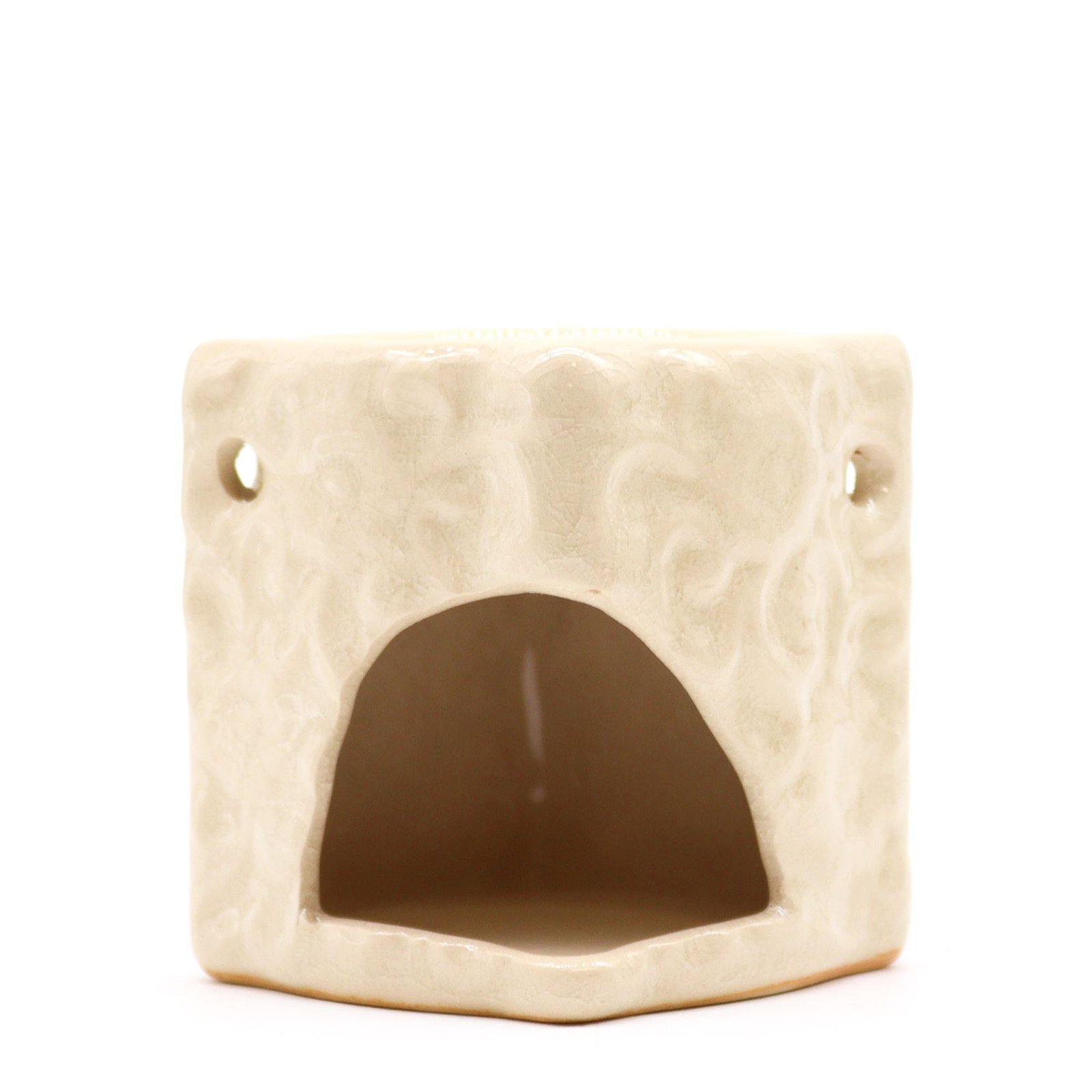 gentle bloom square ceramic oil burner Gentle Bloom Square Ceramic Oil Burner
