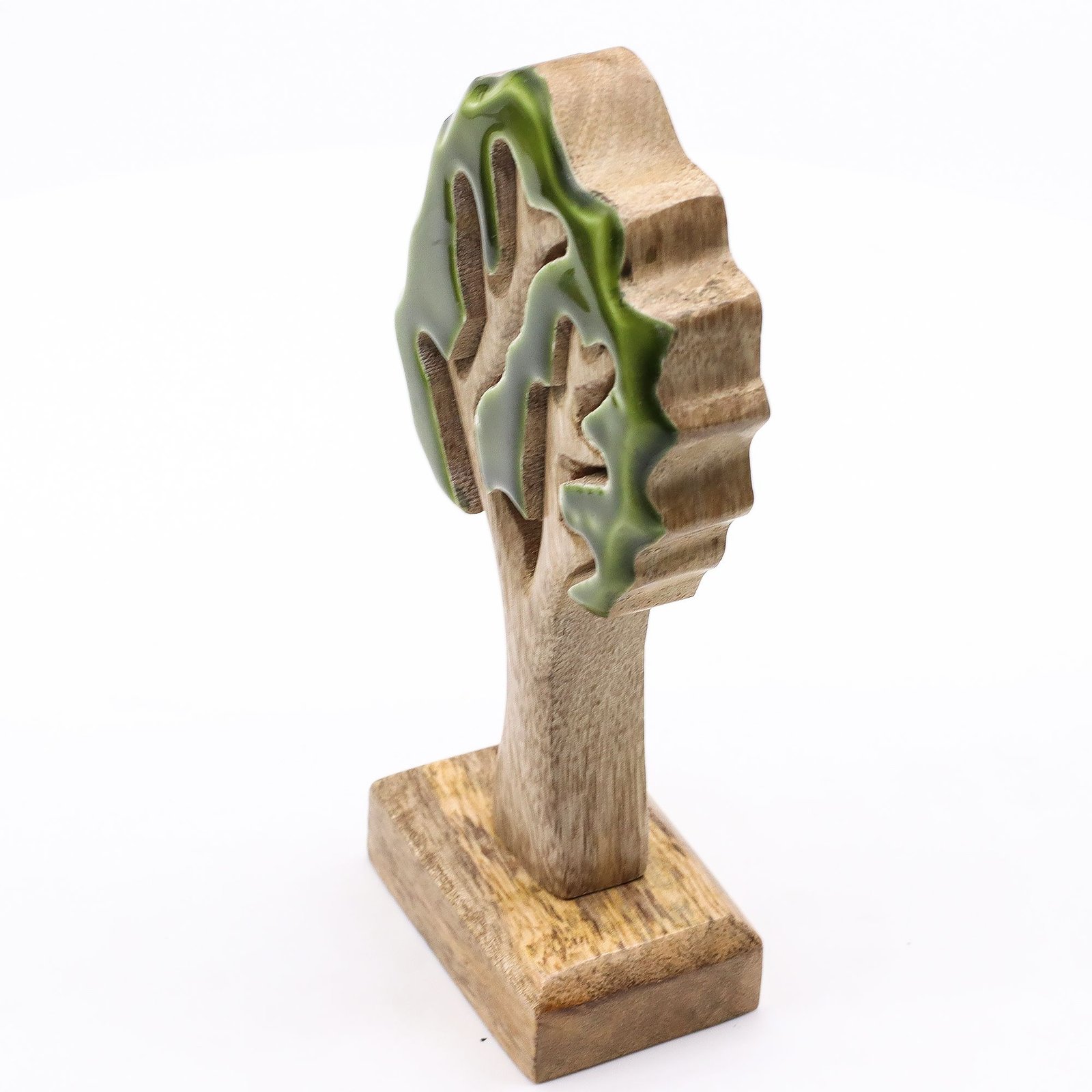 tranquil forest 3d single tree mango wood ornament Tranquil Forest 3D Single Tree Mango Wood Ornament - Image 6