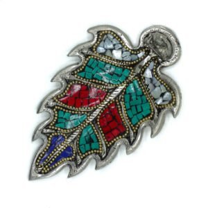 Tranquil Buddha Leaf Tibetan Incense Holder