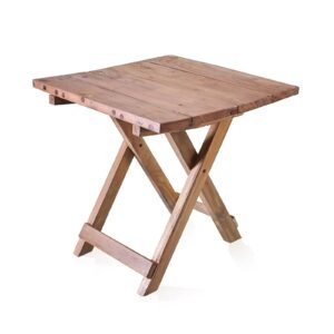 Rustic Folding Coffee Table Reclaimed Teak Square