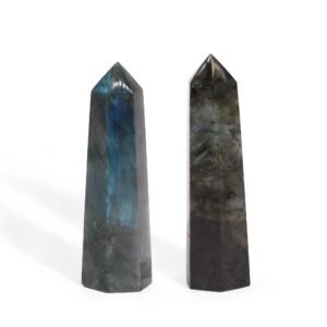 Focused Protection Labradorite Crystal Point