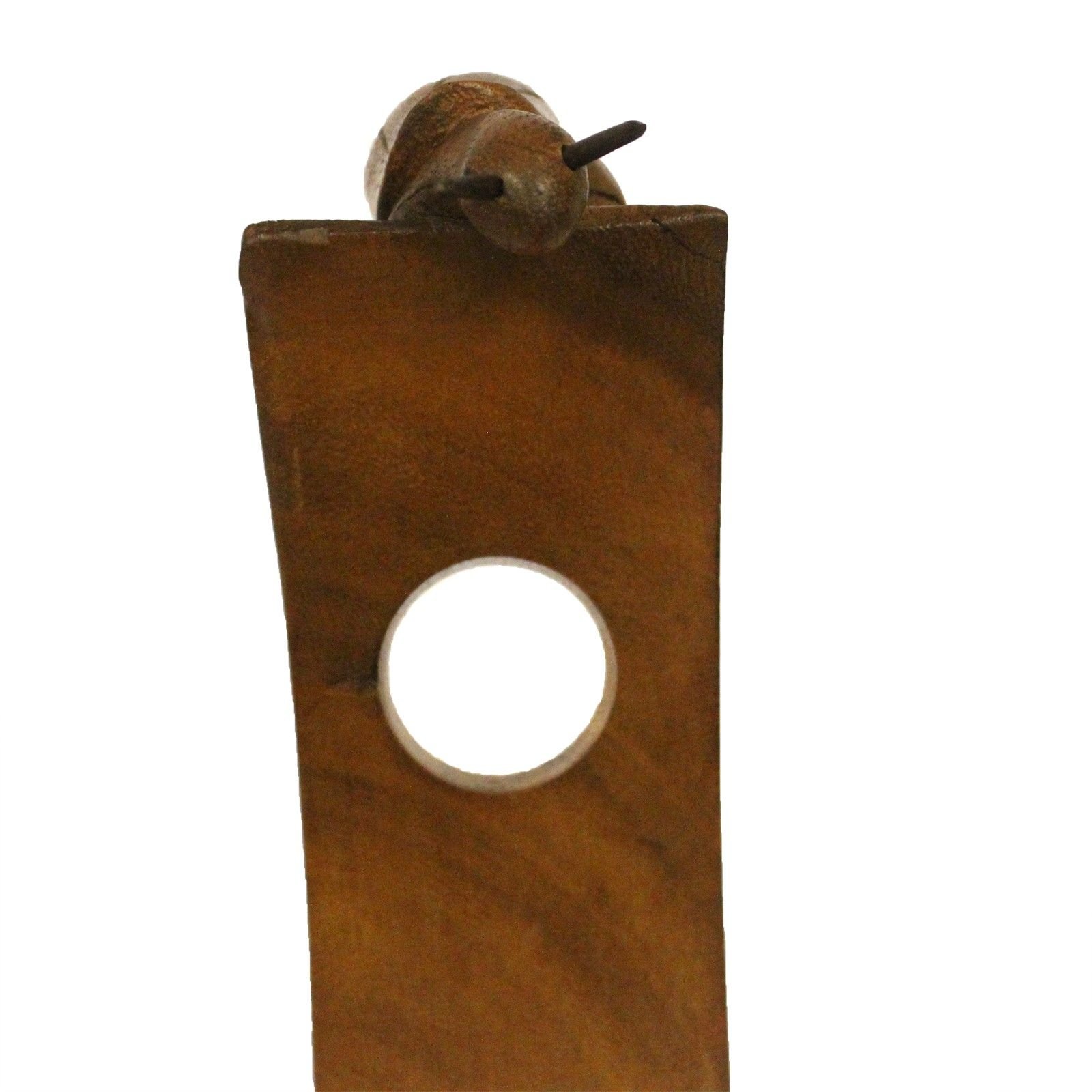 whimsical balancing wine holder suar wood snail Whimsical Balancing Wine Holder Suar Wood Snail - Image 5