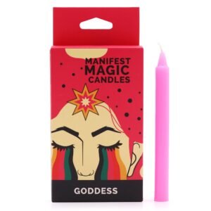 Self-Love Goddess Ritual Spell Candles Pink