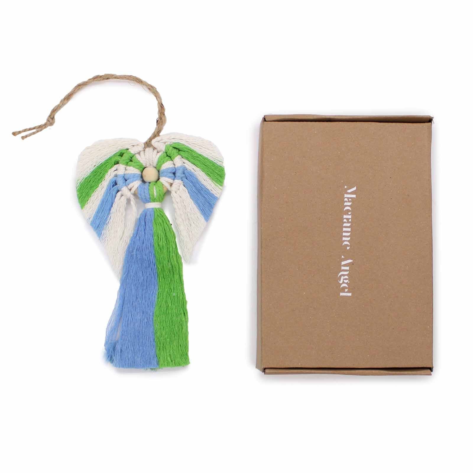 grounding macrame guardian angel earth Grounding Macrame Guardian Angel Earth - Image 2