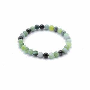 Holistic Healing Gemstone Bracelet Olive Jade
