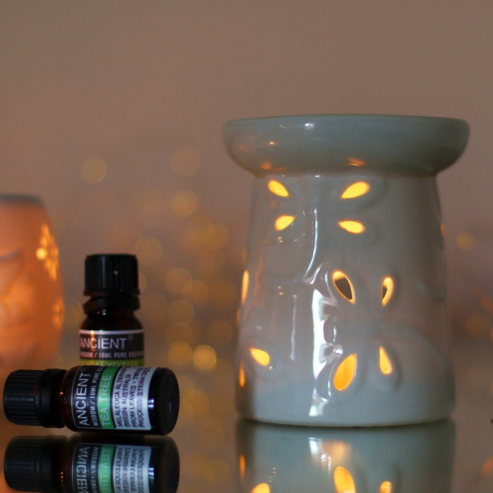 tranquil glow ceramic oil burner dragonfly Tranquil Glow Ceramic Oil Burner Dragonfly - Image 3