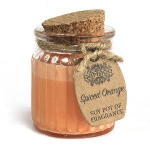 Cozy Glow Soy Candle Pot Spiced Orange