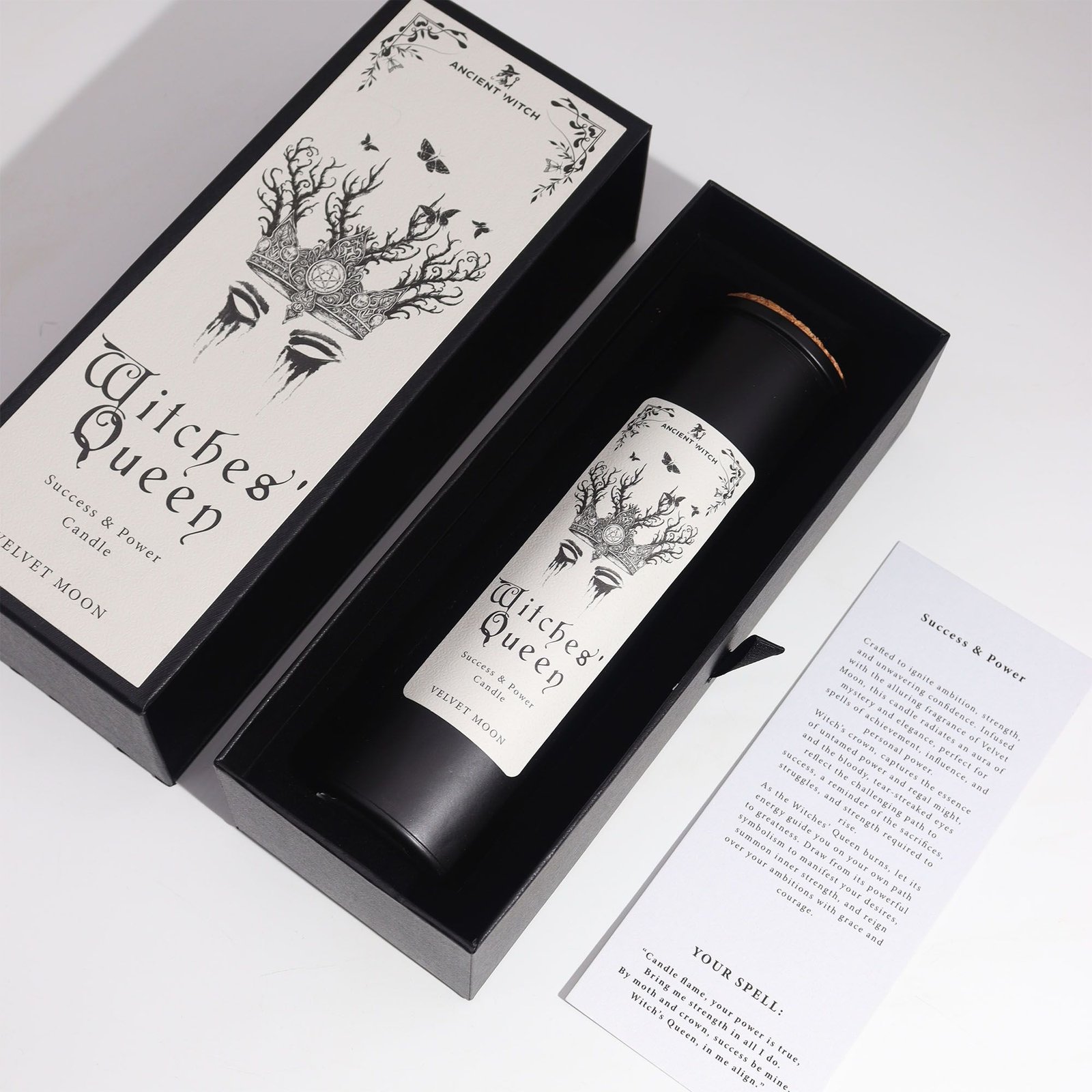 empowerment ritual candle witches queen velvet Empowerment Ritual Candle Witches Queen Velvet - Image 3