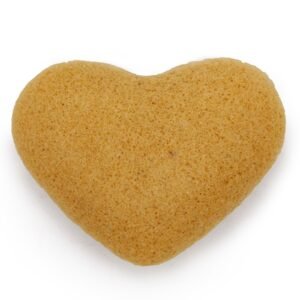 Radiance Heart Konjac Sponge Peach Infused
