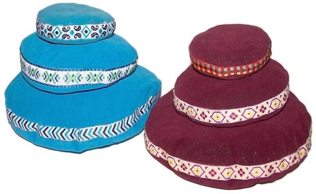 Zamatový vankúšik pod spievajúcu misu 7cm Podporný zamatový vankúšik pod spievajúcu misu – Obrázok 3