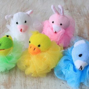 Playful Comfort Bath Scrunchie Set Cotton