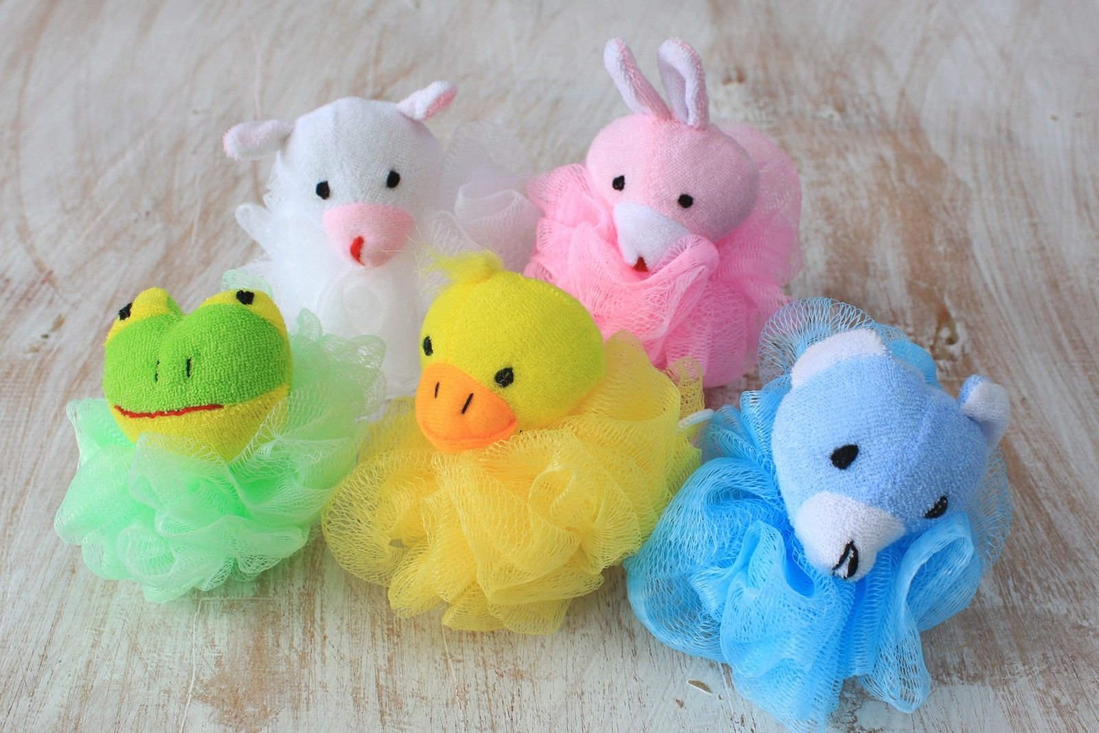 playful comfort bath scrunchie set cotton Playful Comfort Bath Scrunchie Set Cotton