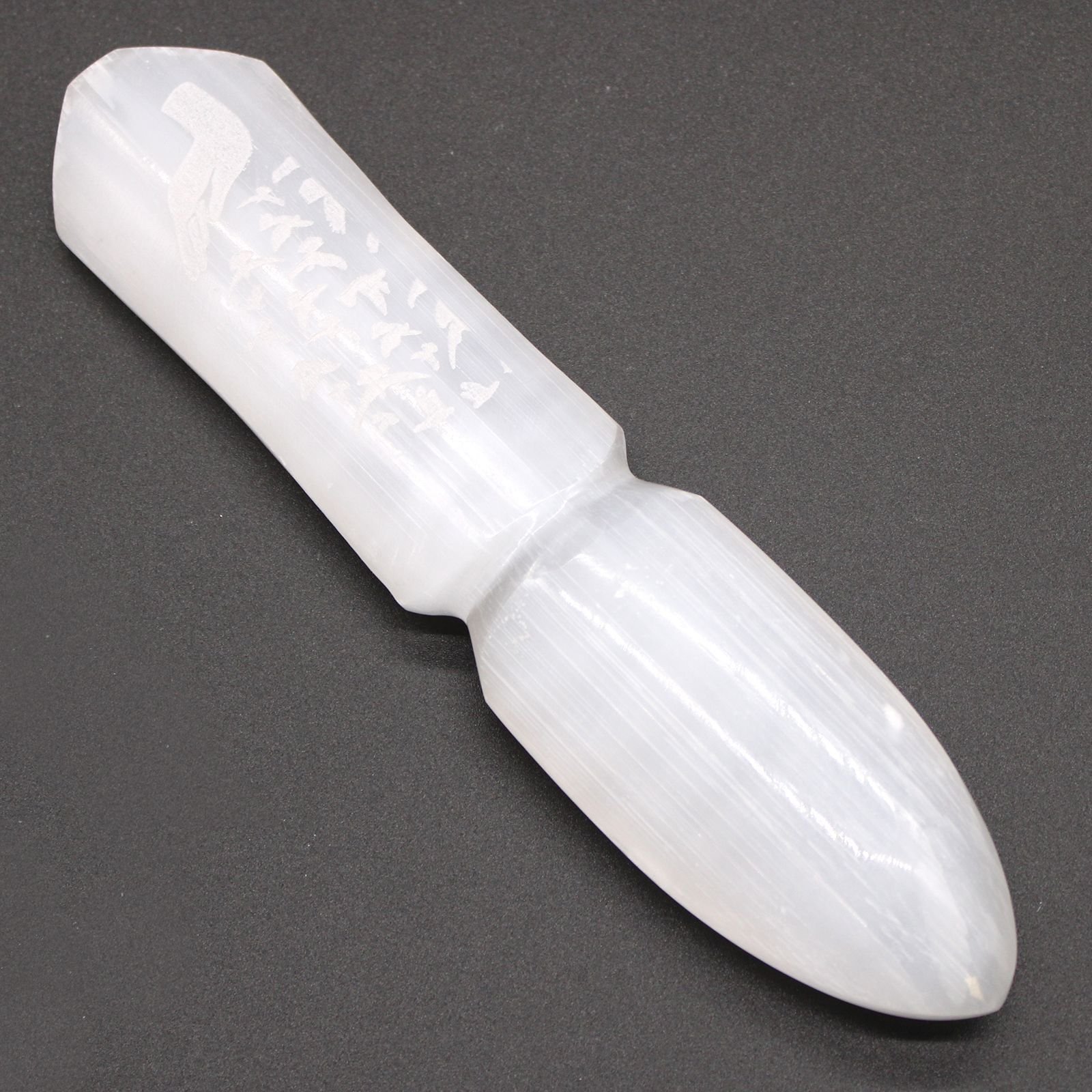 bond releasing selenite ritual athame knife Bond Releasing Selenite Ritual Athame Knife - Image 9