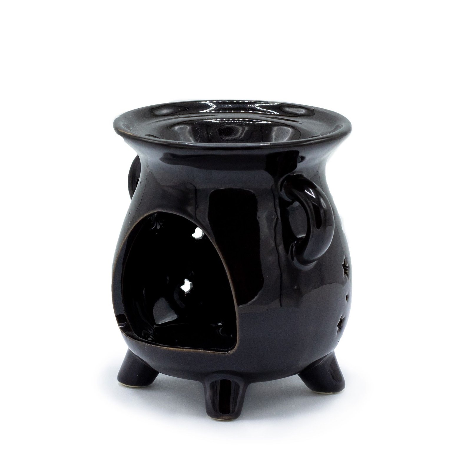mystic night moon phase oil burner black Mystic Night Moon Phase Oil Burner Black - Image 2
