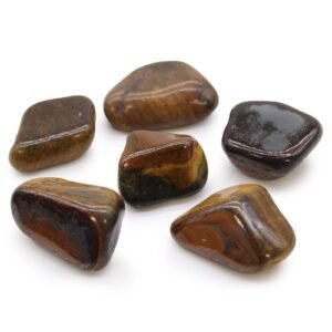 Confidence Shield Tumble Stones Tiger’s Eye