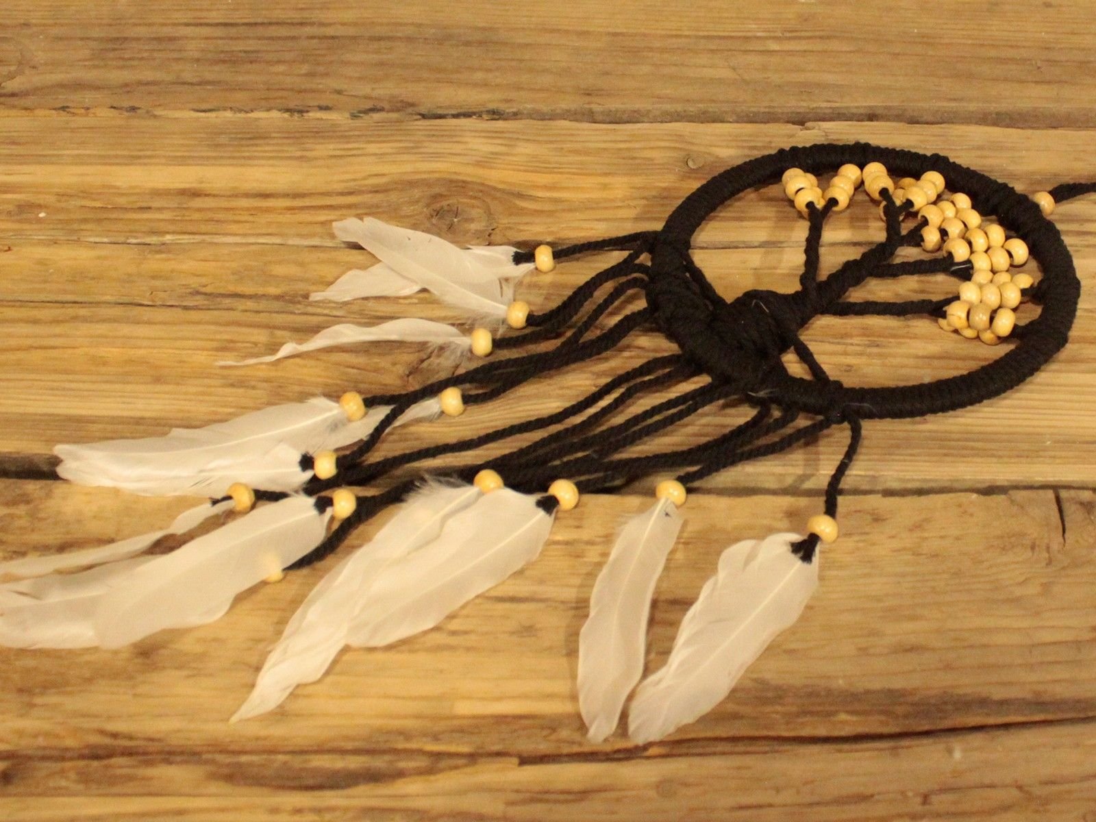 calming night macramé dreamcatcher tree of life 16cm Calming Night Macramé Dreamcatcher Tree of Life 16cm - Image 8