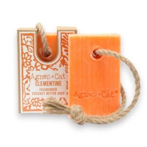 Energising Body Soap on a Rope Clementine