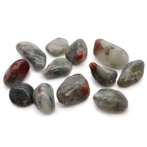 Courageous Renewal Tumble Stones Bloodstone