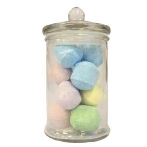 Classic Storage Small Clear Glass Candy Jar