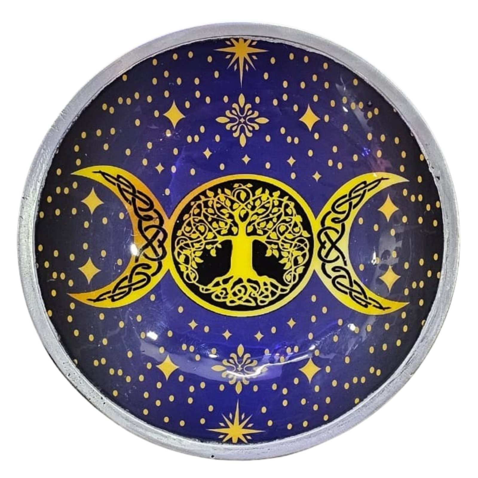 lunar intention offering plate purple triple moon Lunar Intention Offering Plate Purple Triple Moon - Image 3