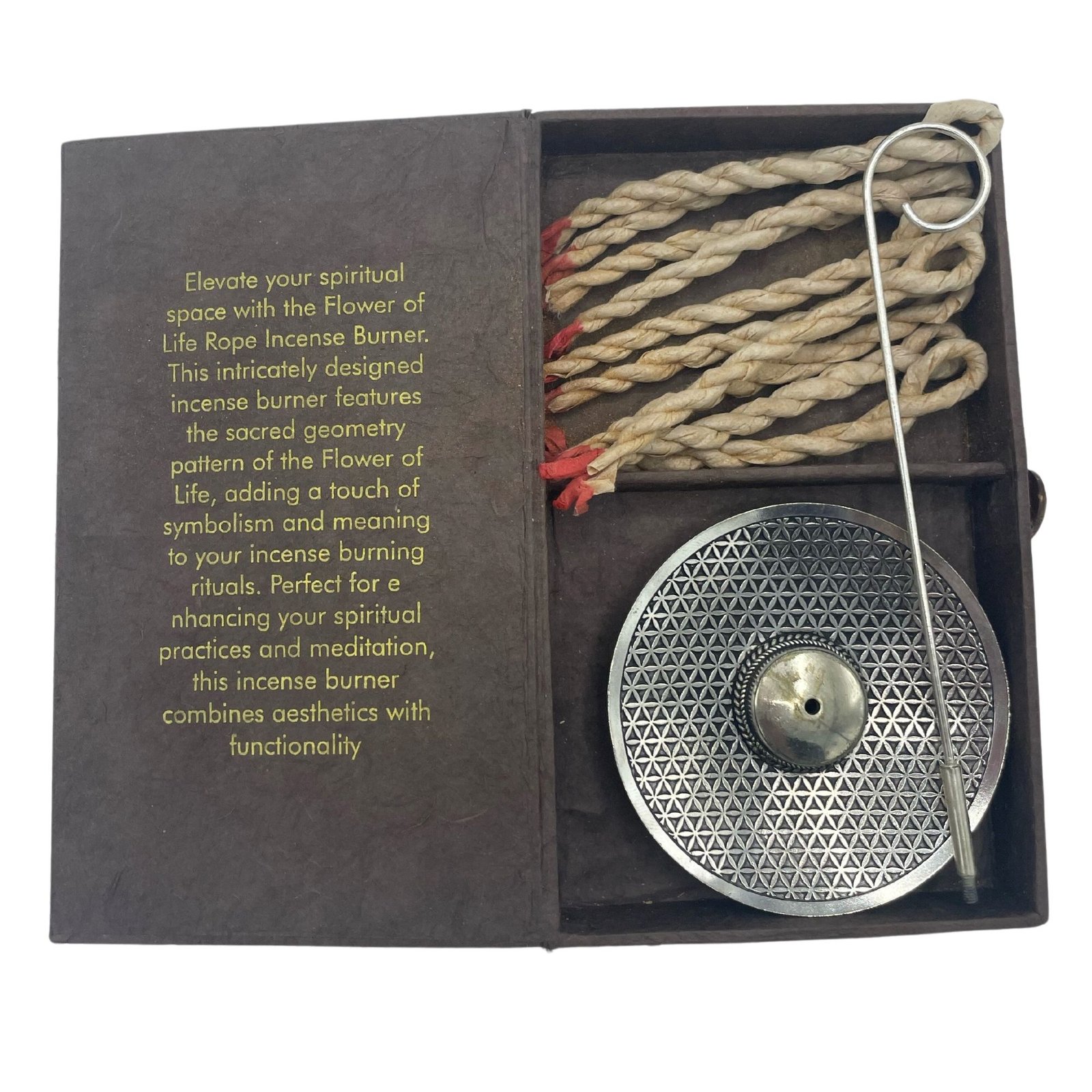 harmonic rope incense set flower of life Harmonic Rope Incense Set Flower of Life - Image 5