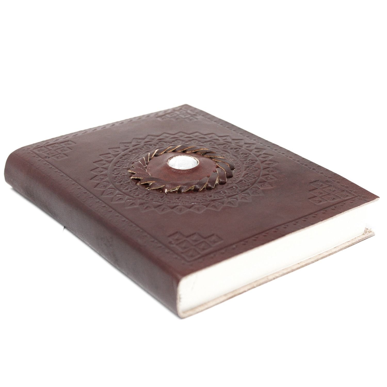 lunar dreams leather moonstone ritual journal Lunar Dreams Leather Moonstone Ritual Journal - Image 3