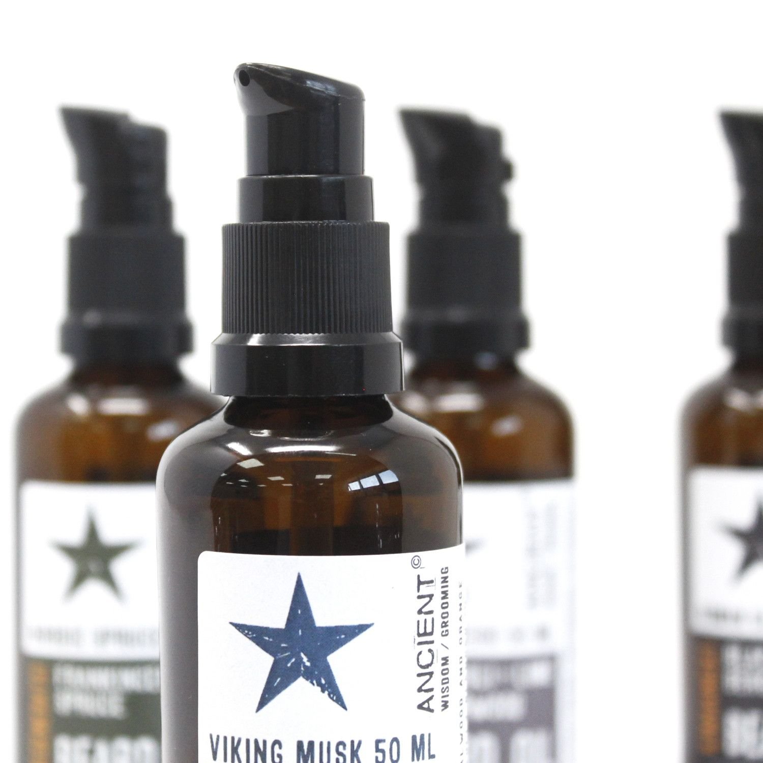 Čistiaci olej na bradu pomaranč santal 50ml Čistiaci olej na bradu pomaranč santal pižmo – Obrázok 2