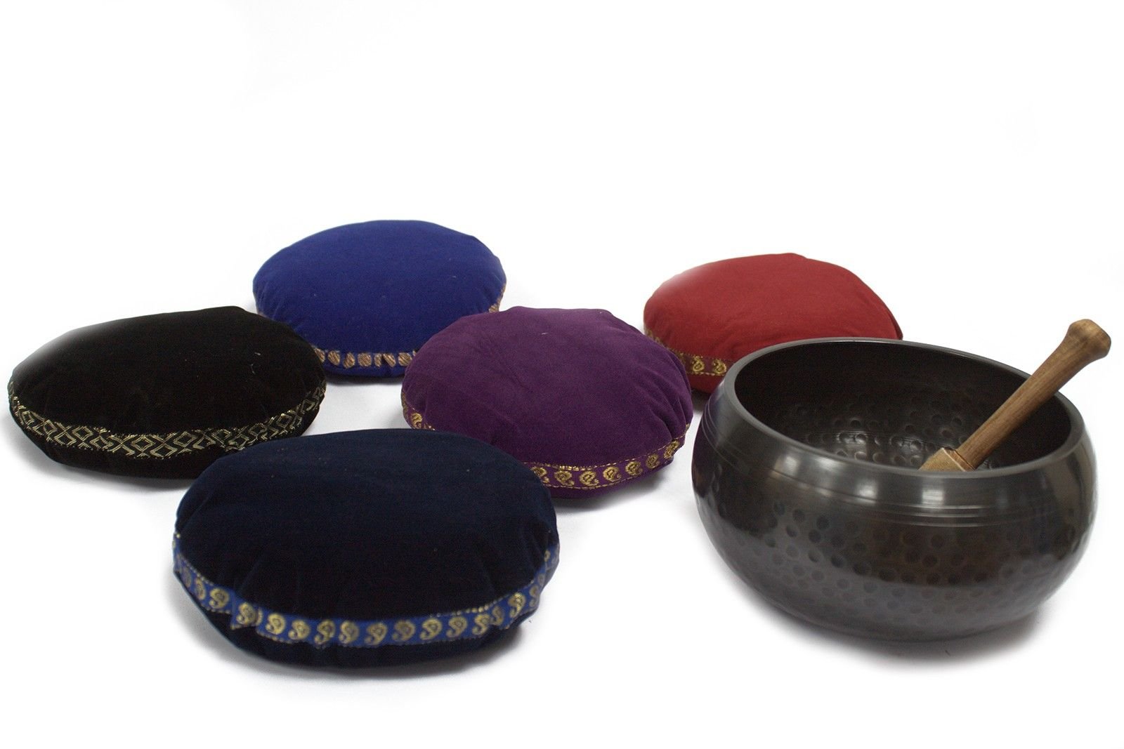 resonance enhancing velvet singing bowl cushion Resonance Enhancing Velvet Singing Bowl Cushion - Image 2