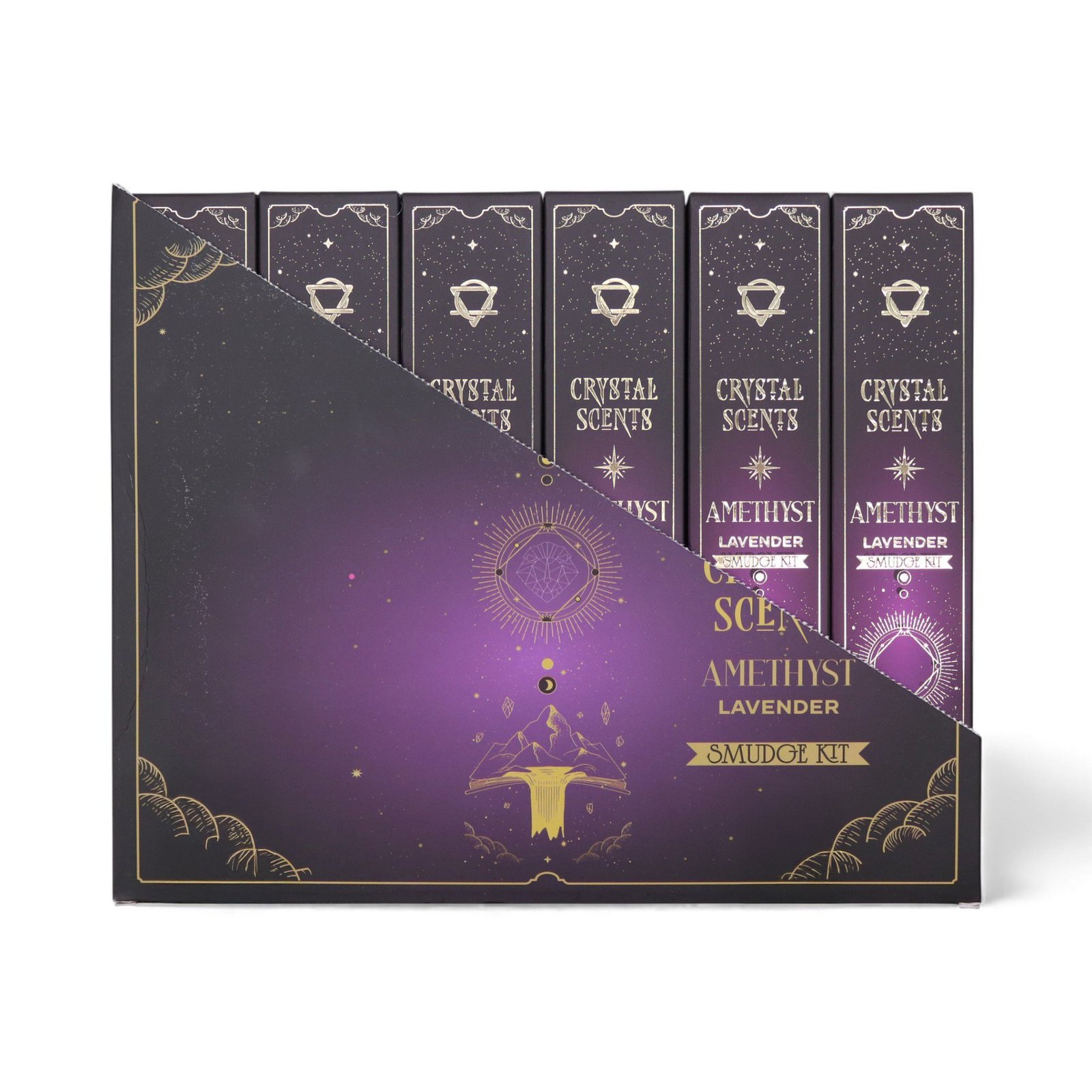calming aura smudge incense lavender amethyst Calming Aura Smudge Incense Lavender Amethyst