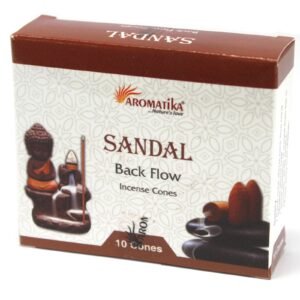 Clarity Ritual Backflow Incense Cones Sandalwood