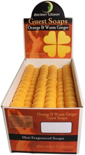 energising heart guest soaps orange ginger Energising Heart Guest Soaps Orange Ginger - Image 7