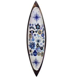 Protective Focus Enamel Incense Bowl Evil Eye
