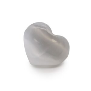 Calming Protection Heart Crystal Selenite
