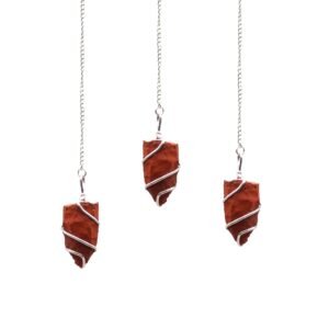 Grounding Divination Pendulum Red Jasper
