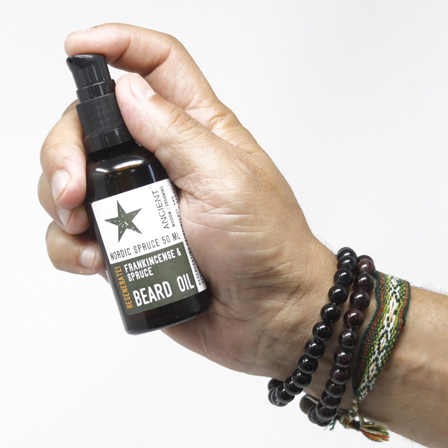 Čistiaci olej na bradu pomaranč santal 50ml Čistiaci olej na bradu pomaranč santal pižmo – Obrázok 7