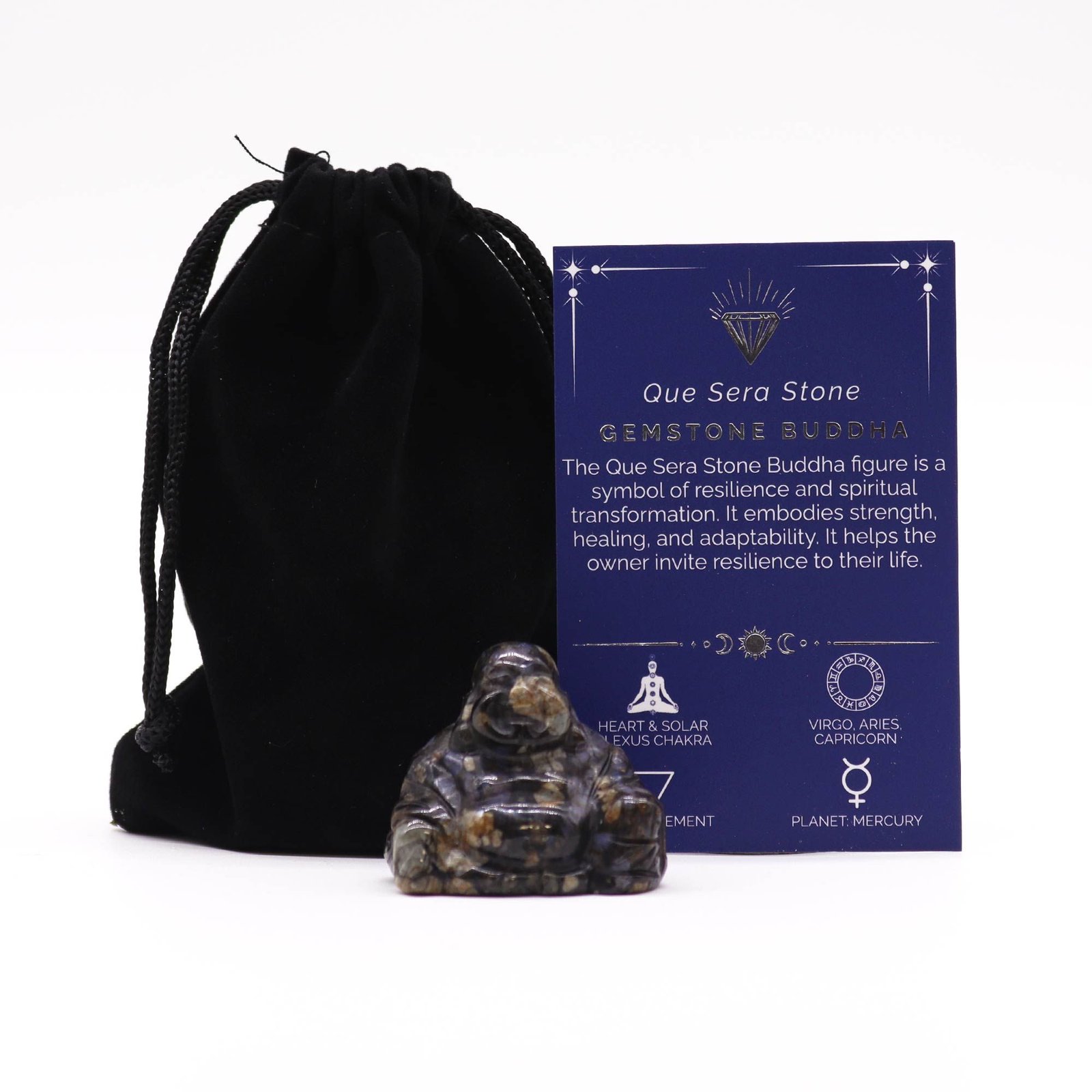 surrender flow small buddha figurine que sera Surrender Flow Small Buddha Figurine Que Sera