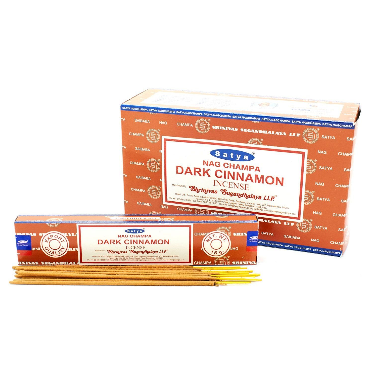 warm comfort incense sticks dark cinnamon Warm Comfort Incense Sticks Dark Cinnamon - Image 2