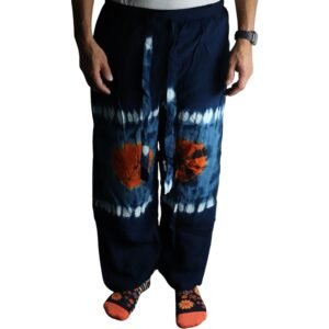 Relaxed Island Lounge Pants Teal Orange