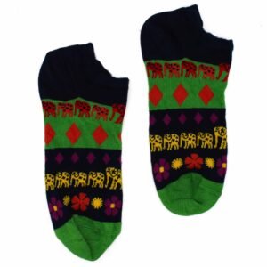 Gentle Fortune Low Bamboo Socks Elephant