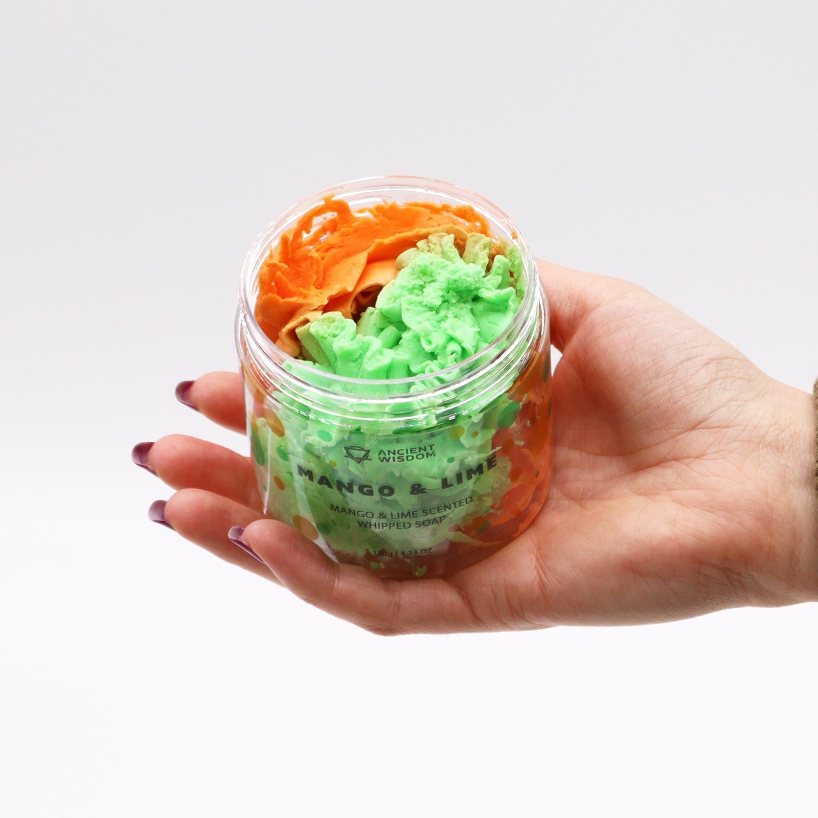 energising escape whipped cream soap mango lime Energising Escape Whipped Cream Soap Mango Lime - Image 2