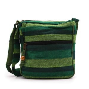 Spacious Travel Sling Bag Forest Green