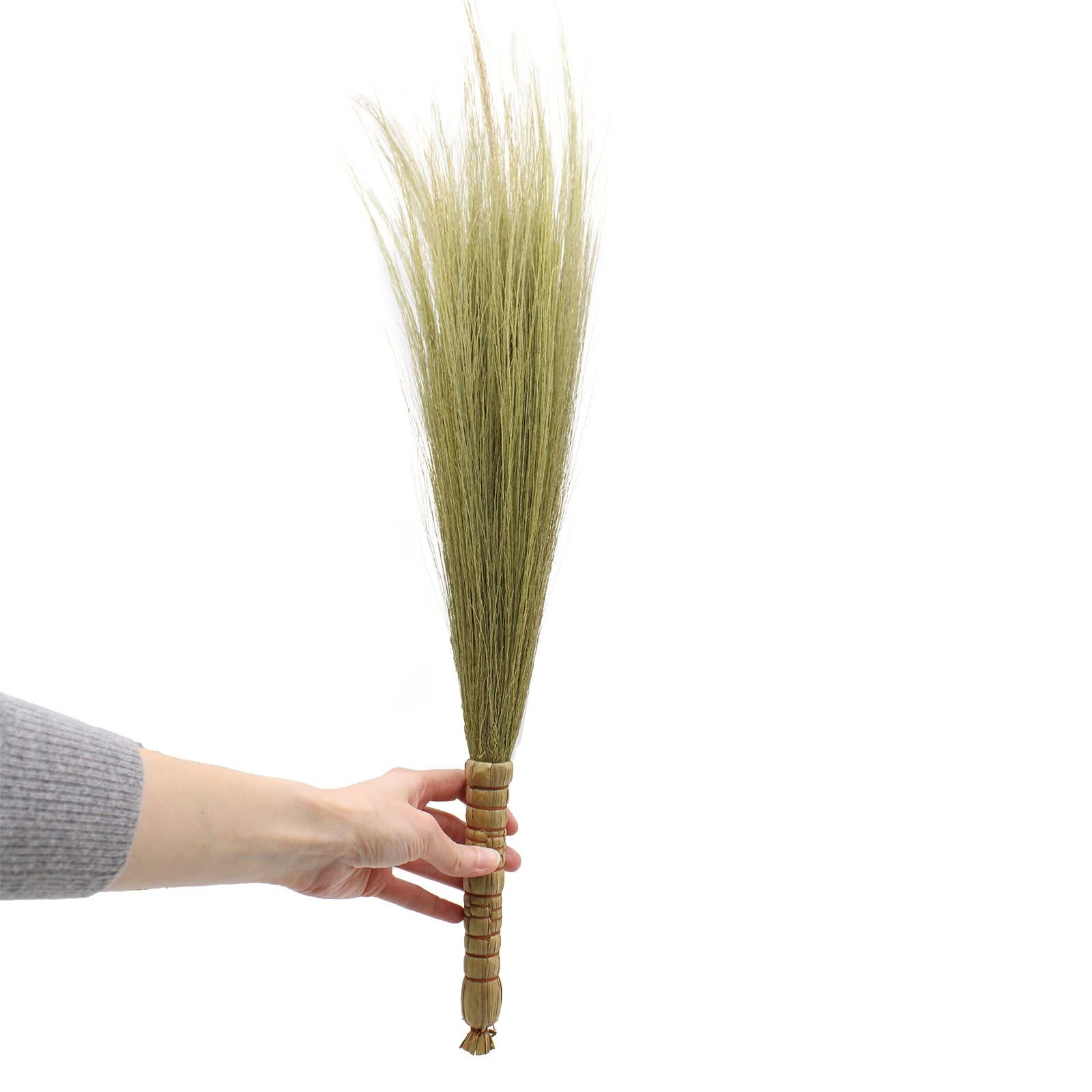 organic pampas broom bundle natural finish Organic Pampas Broom Bundle Natural Finish - Image 2