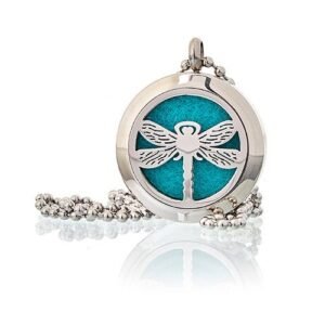 Calming Breeze Aromatherapy Diffuser Necklace Dragonfly