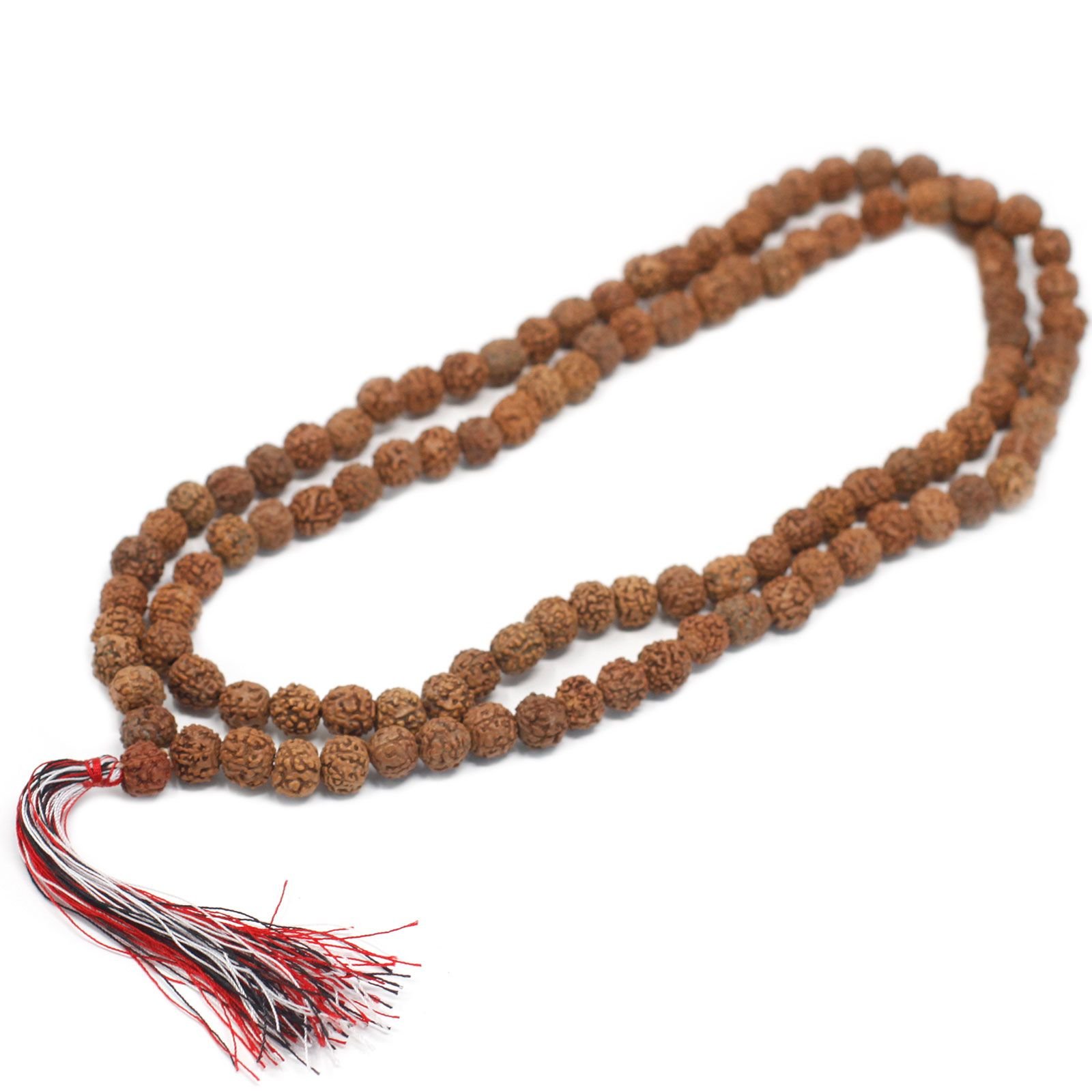 purity meditation mala necklace natural rudraksha Purity Meditation Mala Necklace Natural Rudraksha