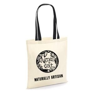 Reusable Cotton Tote Bag Naturally Artisan