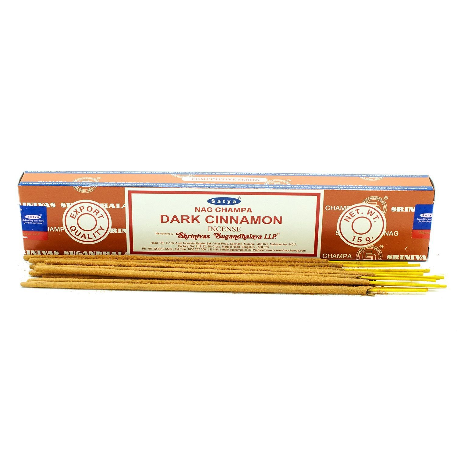 warm comfort incense sticks dark cinnamon Warm Comfort Incense Sticks Dark Cinnamon - Image 3