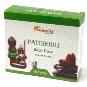 Sensual Grounding Backflow Incense Cones Patchouli