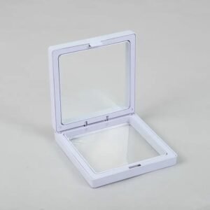 Refined Keepsake Floating Display Frame White