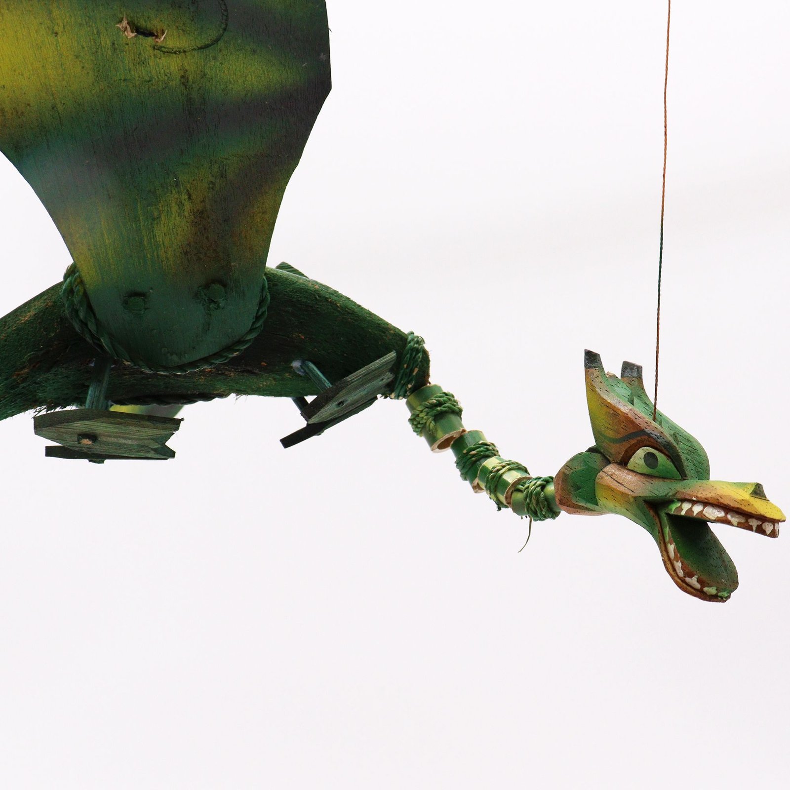 whimsical garden dragon mobile green coconut Whimsical Garden Dragon Mobile Green Coconut - Image 5